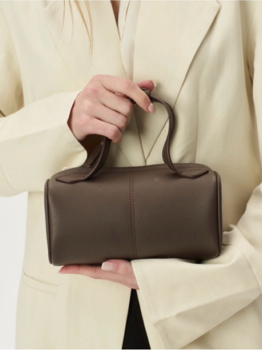 Freja New York Jane Bag in Espresso - Picture 2 of 3